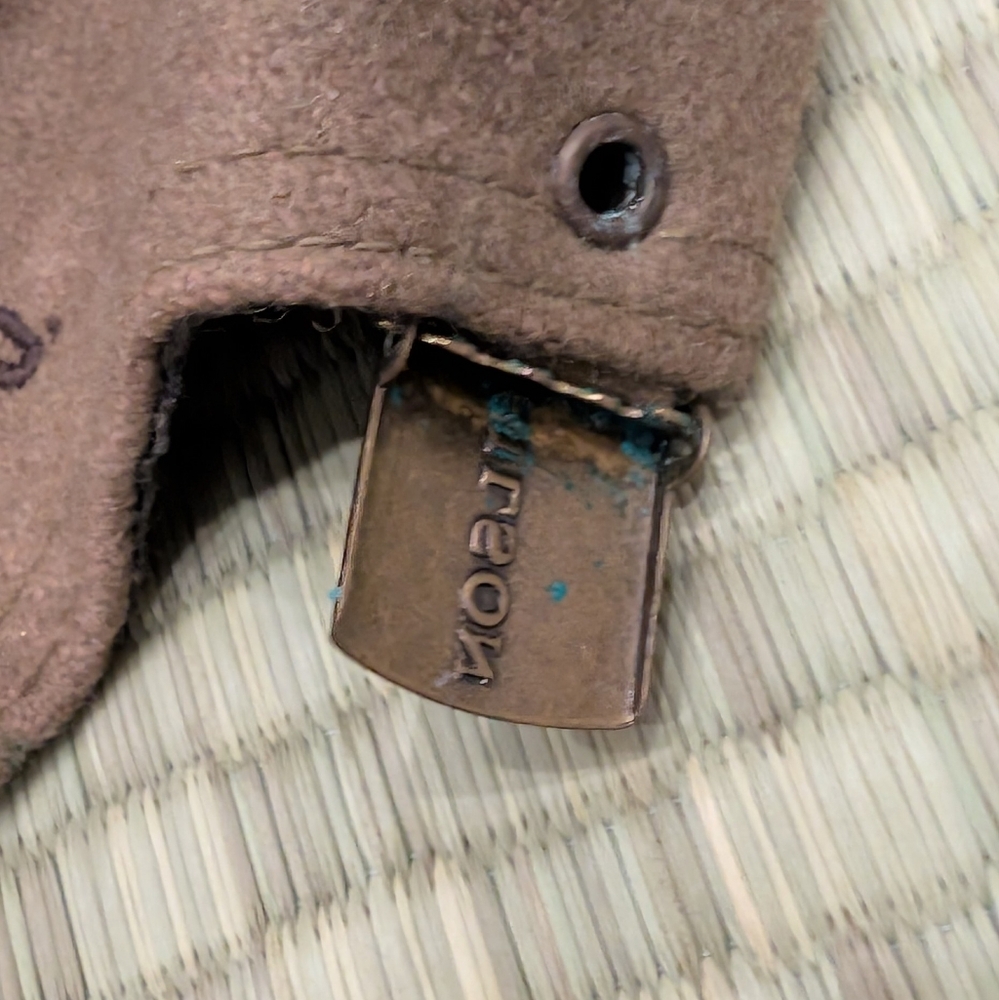 RARE Filson x Ebbets Field Flannels Wool Hat Leather Strap Made in USA - Picture 9 of 10